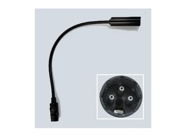 Littlite Console XLR 12" Gooseneck XLR-3pin, LED 