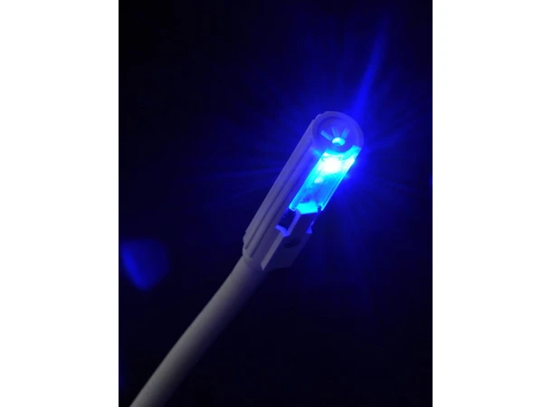 Littlite Install Lamp set 3-way BLUE 18" PSU,Top mount, End cable, white-blue 