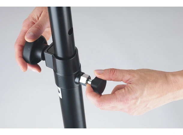 K&M 21336 Rør 35mm, Sub-top Adjustable 95-148cm 