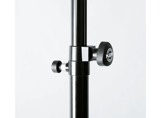 K&M 214/6 Høyttalerstativ ALU, Svart 4,6 Kg 