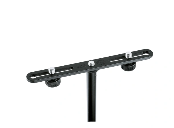 K&M 23550 Stereo mikrofonholder For 2 mikrofoner 