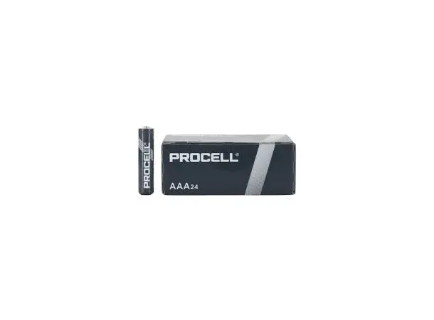 Le Mark Duracell Procell Battery AAA 24 packing