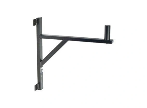 K&M 241 Høyttaler Veggbrakett rett 35m, SORT - Utgått modell 