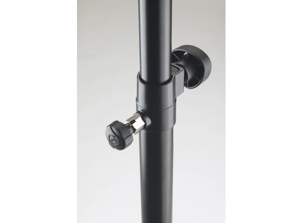 K&M 214/63 Høyttalerstativ, 25 KG SPRING LIFT, Black 