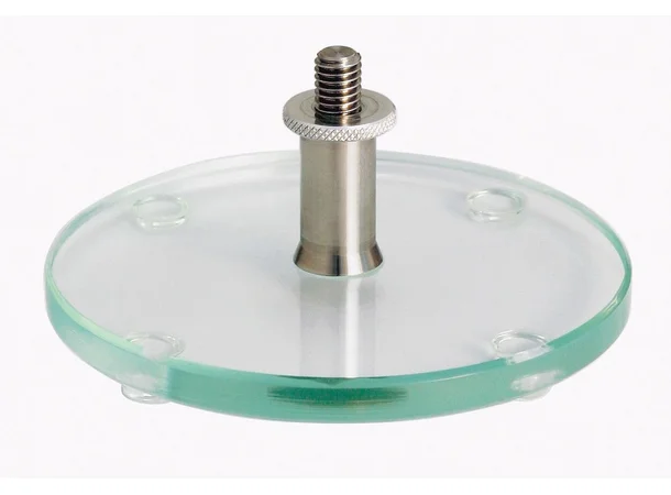 K&M 23280 Mic stat, glass fot Bordstativ, UTEN galge 