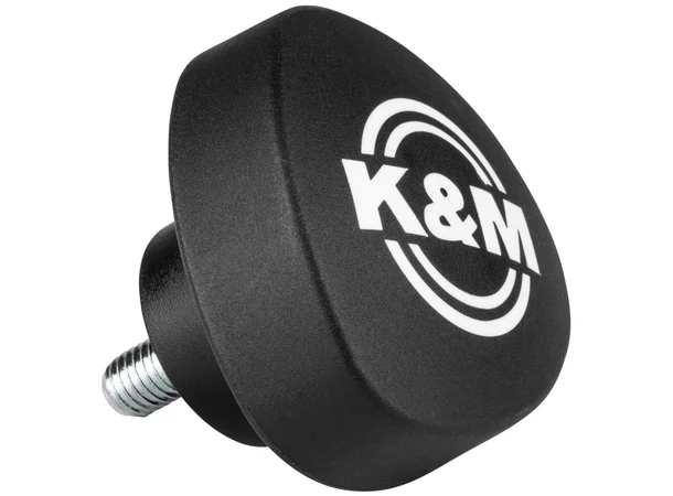 K&M Locking knob M8x16/33 M/K&M logo 