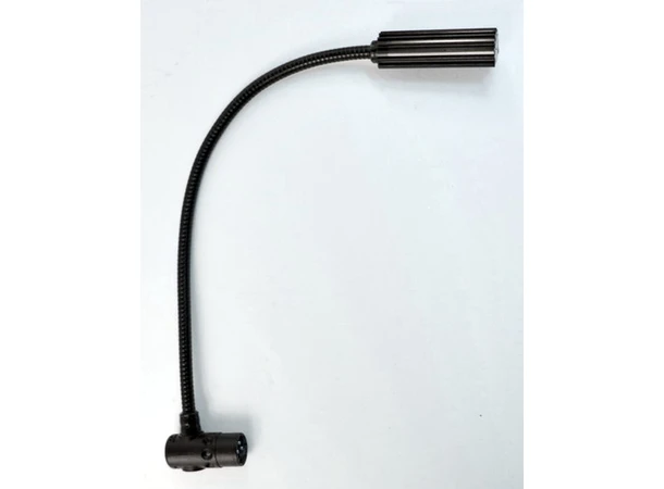 Littlite Console XLR 12" Right angle XLR 3 pin gooseneck, LED 