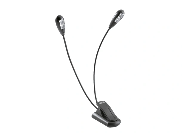 K&M 85650 Notelys, 2x2LED arm, 110g 3xAAA 