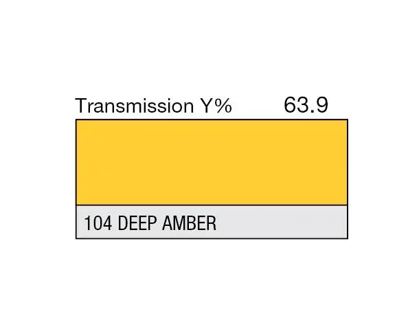 LEE 104 Deep Amber Rull 762x122cm