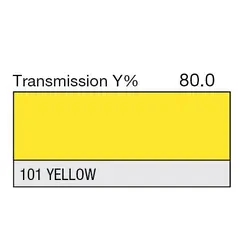 LEE 101 Yellow Rull 762x122cm