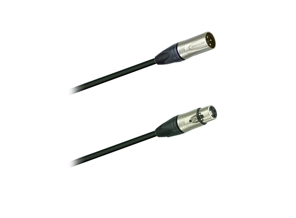 PROkabel AES/EBU 1,5m, 110 Ohm DMX-3 pin 3 pin Neutrik NC3MXX -> NC3FXX