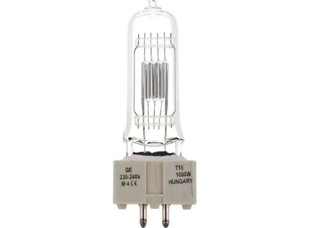 Bulb-GE T19 1000W  GX9.5 Pære 6996P 1000W 