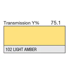 LEE 102 Light Amber Rull 762x122cm