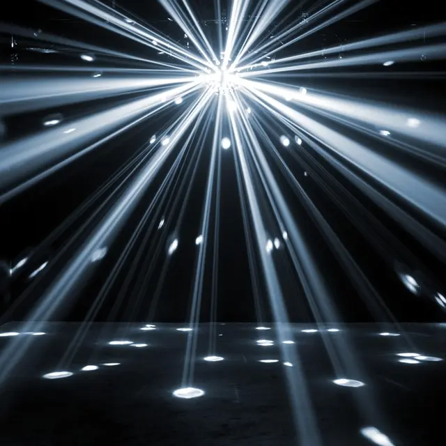 ADJ Starburst Rotating Mirrorball 4 Kg, Sound to light 