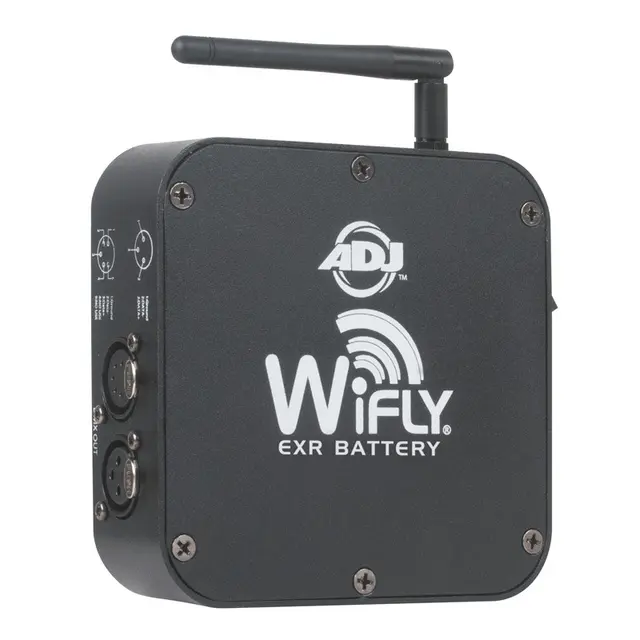 ADJ WIFLY EXR BATTERY Battery powered wireless DMX transceiver 