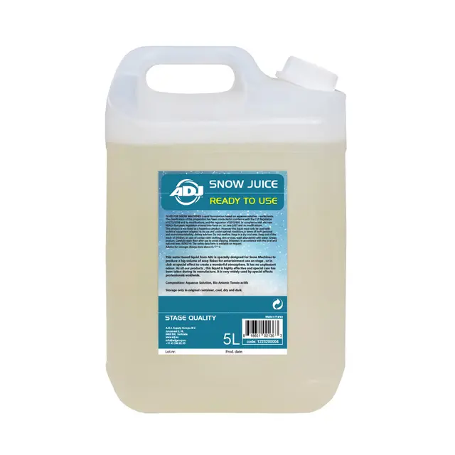 ADJ Snow Juice High chemical purity 