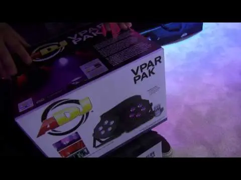 ADJ VPar Pak Pakke med 2x VPAR LED  i bag 