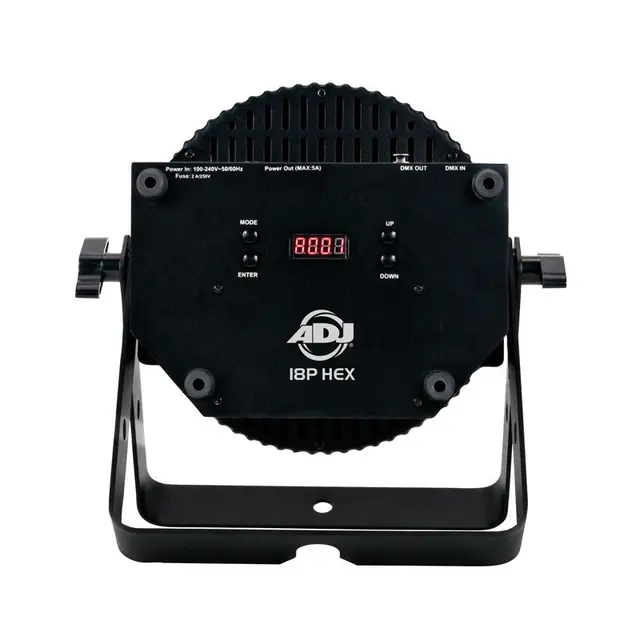 ADJ 18P Hex LED PAR, 18x12W RGBW+UV 