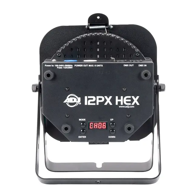 ADJ 12PX HEX LED Par med 12 x 12-Watt, 6-I-1 HEX  LED 