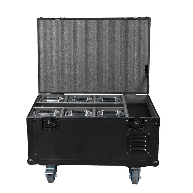 ADJ Mirage Q6 Pak Flight case with charging solution 