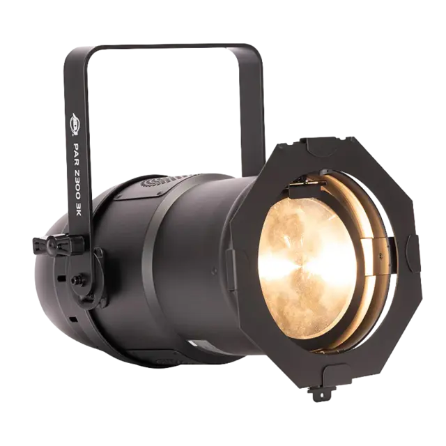 ADJ PAR Z300 3K - CRI: 97 - 3000K 300W COB LED, 9-15-20-25-30-35-40° Zoom 