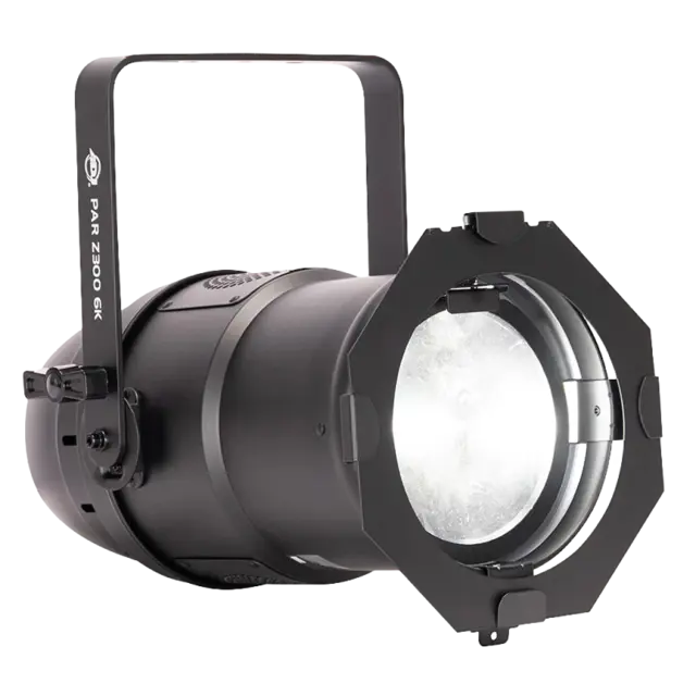 ADJ PAR Z300 6K - CRI 95 -  6000K 300W COB LED, 9-15-20-25-30-35-40° Zoom 