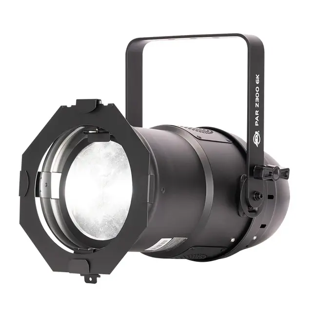 ADJ PAR Z300 6K - CRI 95 -  6000K 300W COB LED, 9-15-20-25-30-35-40° Zoom 