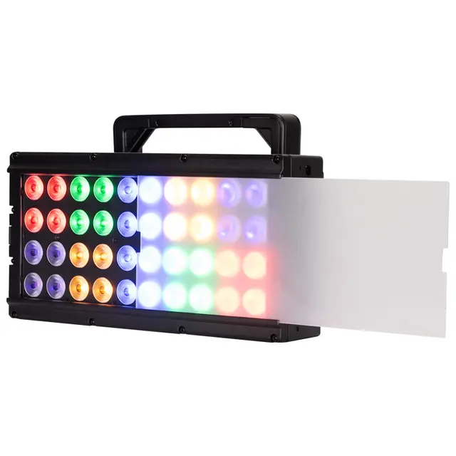 ADJ 40 HEX IP PANEL - 19.590 Lumen Wash/strobe, IP65, 40x20W RGBAL+UV 