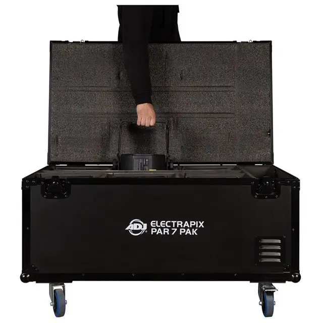 ADJ ElectraPix Par 7 Pak Black 90W, IP65, 2.300-9.900K, 17º Beam Angle 