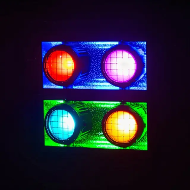 ADJ Encore DBX 2 Cell, 5-Color (RGBAW) LED Blinder 