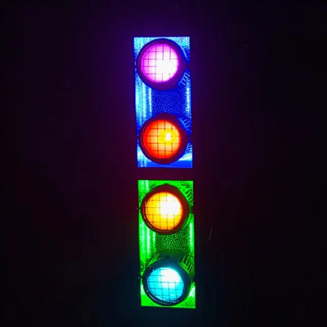 ADJ Encore DBX 2 Cell, 5-Color (RGBAW) LED Blinder 