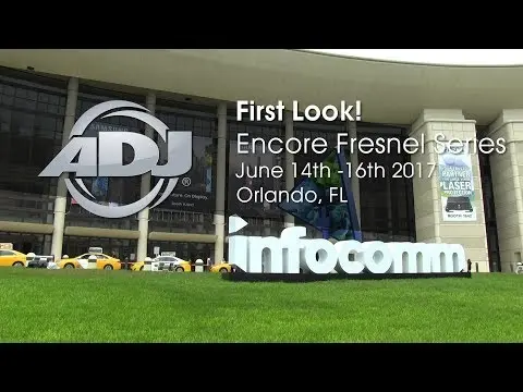 ADJ Encore FR150Z - CRI: 95.9 Fresnel, 130W, 15-38°, 3000K 