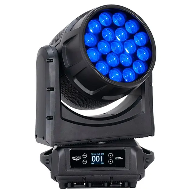 ADJ Hydro Wash X19 - IP65 - 6 - 40° 19x Osram 40W RGBW (4-IN-1) LEDs, 7.500L 