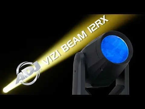 ADJ Vizi Beam 12RX - 7500K - 70K Lux@10M Beam Angle: 0.8° / Field Angle: 1.8° 