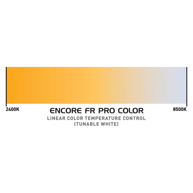 ADJ Encore FR Pro Color -  CRI: 94+ Fresnel, 400W, 9-37° 