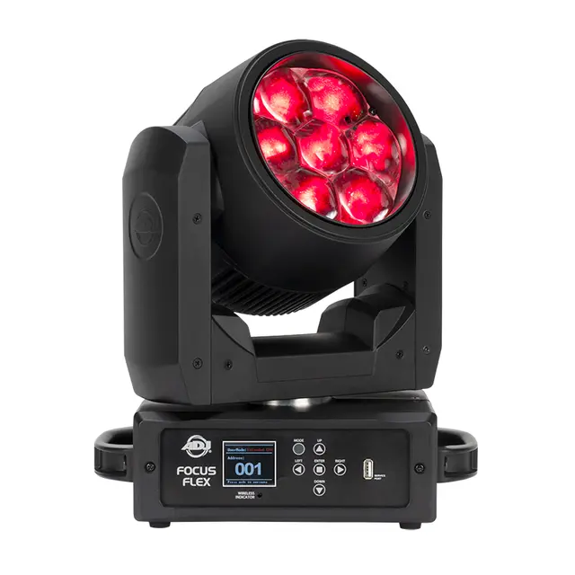 ADJ Focus Flex Wash Zoom 5- 55° - CRI 79 7 x 40-Watt 4-in-1 RGBW, 7 Kg 