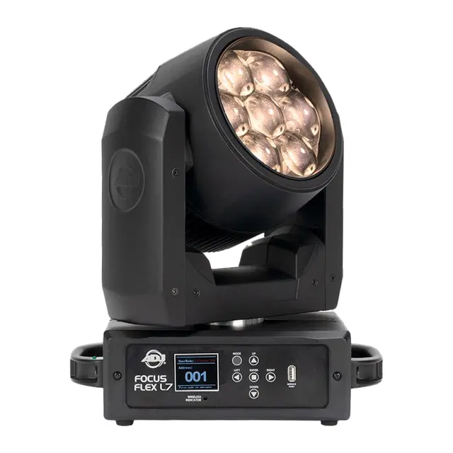ADJ Focus Flex L7 Zoom Wash 6 - 55° 7 x 40-Watt RGBL, CRI: 83.4, 7 Kg 