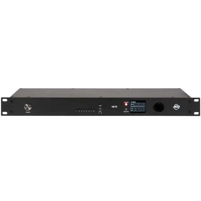 ADJ NET 8 8-porters DMX over Ethernet-node 