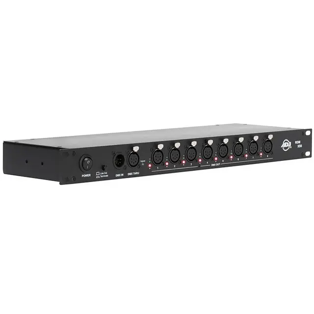 ADJ RDM XS8 8-way DMX and RDM data splitter 