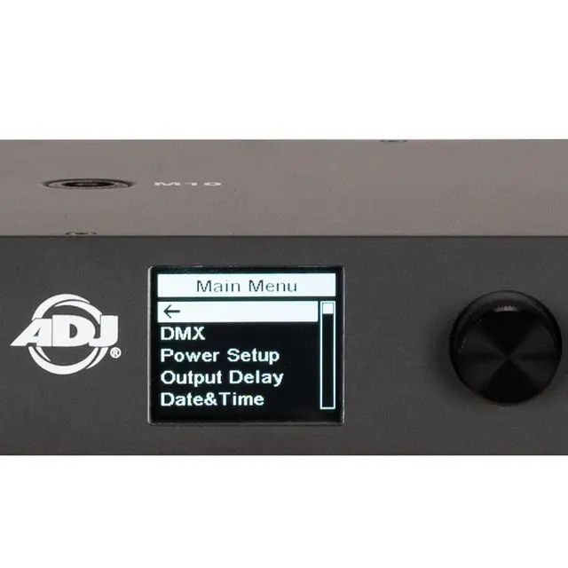 ADJ PC415X Control Hub 4 power outputs, an Aria X2 TX, 4 x DMX 