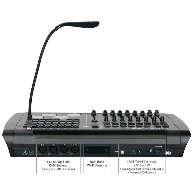 ADJ LINK -  DMX Controller for iPad 4x DMX Outs, 2.4 and 5Ghz GHz DSSS Wi-Fi 