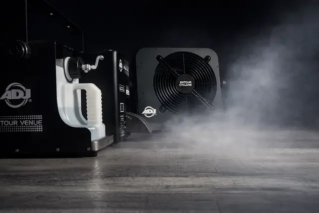 ADJ Entour Cyclone DMX Fan Machine, 500-3000 RPM 