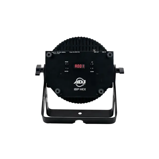 ADJ 18P Hex LED PAR, 18x12W RGBW+UV 