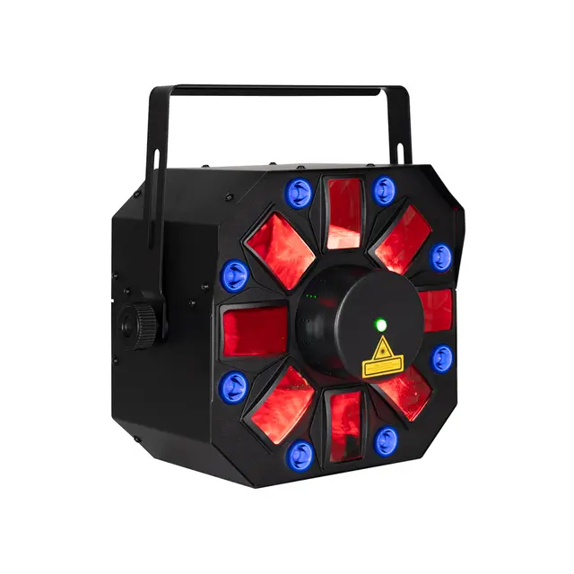 ADJ FURIOUS THREE RG Led & Laser 4 Kg, Sound to light 