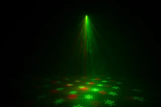 ADJ FURIOUS THREE RG Led & Laser 4 Kg, Sound to light 