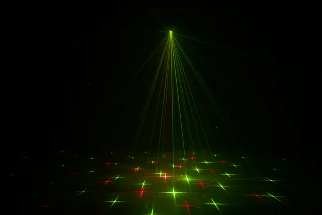 ADJ FURIOUS THREE RG Led & Laser 4 Kg, Sound to light 