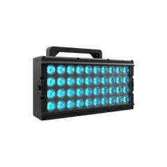 ADJ 40 HEX IP PANEL - 19.590 Lumen Wash/strobe, IP65, 40x20W RGBAL+UV