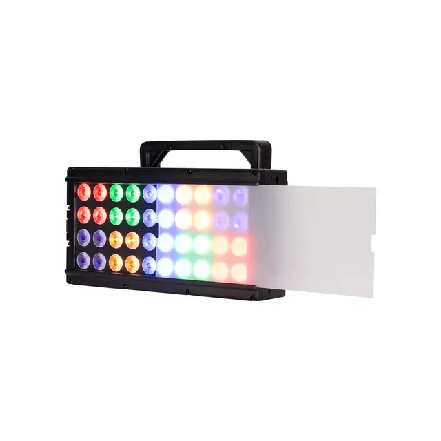 ADJ 40 HEX IP PANEL - 19.590 Lumen Wash/strobe, IP65, 40x20W RGBAL+UV 