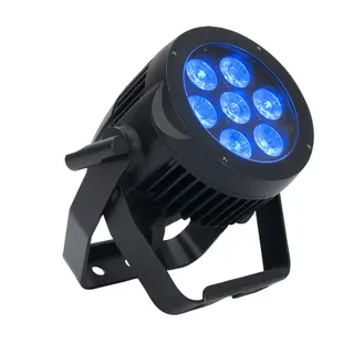 ADJ 7P Hex IP IP65, 7x 12W RGBAW+UV LEDs, 25° Beam