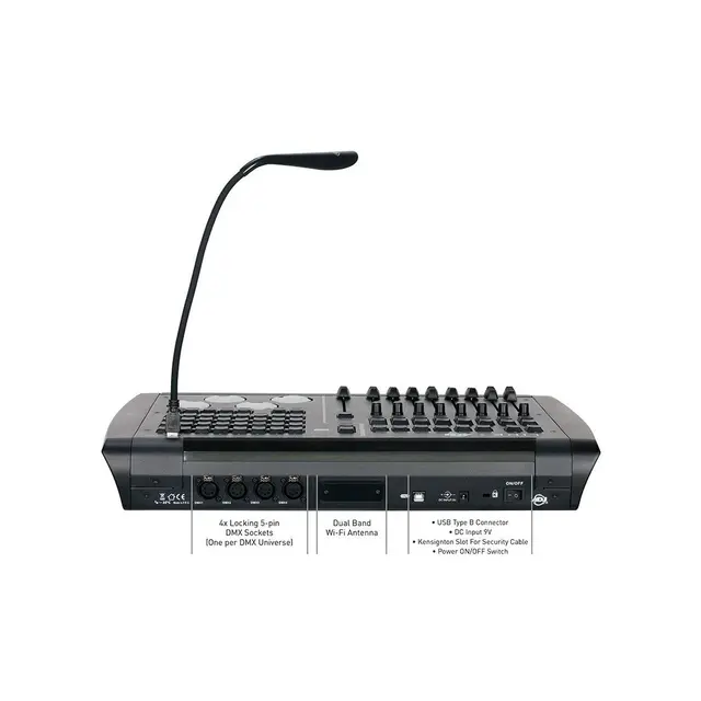 ADJ LINK -  DMX Controller for iPad 4x DMX Outs, 2.4 and 5Ghz GHz DSSS Wi-Fi 